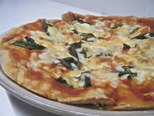 マルゲリータのピザ写真