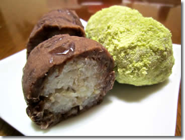 そば米おはぎ写真